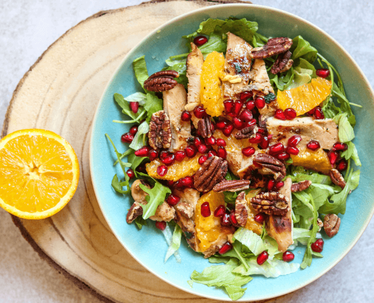 chicken orange salad